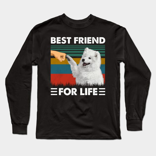 Pint-sized Paws Parade Samoyed Whispers, Tee Triumph Extravaganza Long Sleeve T-Shirt by Kleurplaten kind